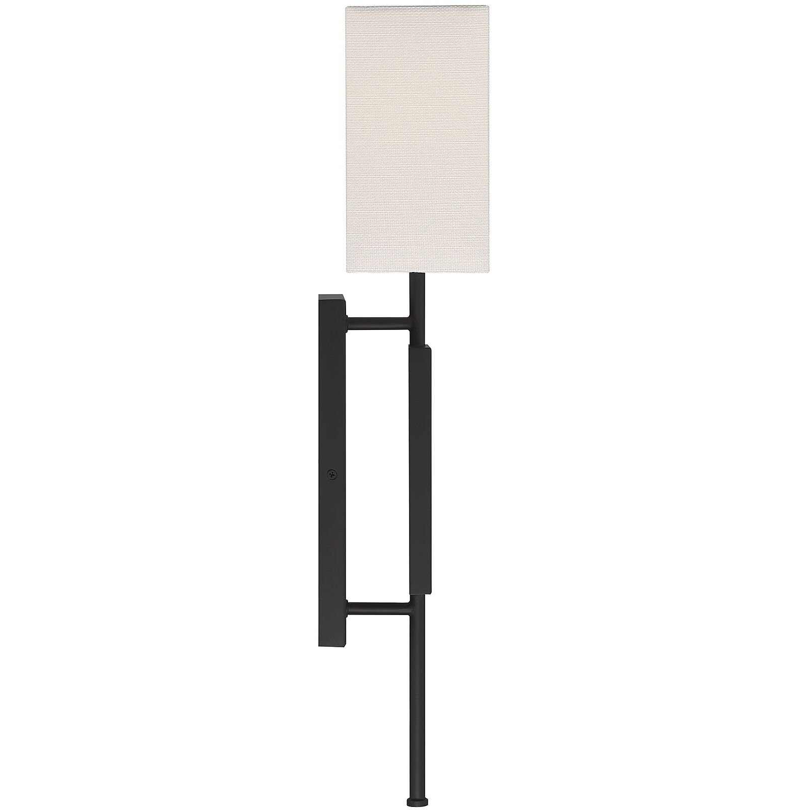 Victor 1 Light 8 inch Matte Black Wall Sconce Wall Light