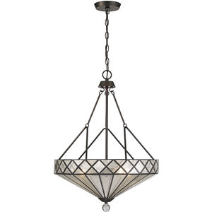 Emerald 4 Light 20 inch Oiled Burnished Bronze Pendant Ceiling Light in Oil Burnished Bronze