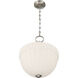 Montrose 1 Light 14 inch Satin Nickel Pendant Ceiling Light