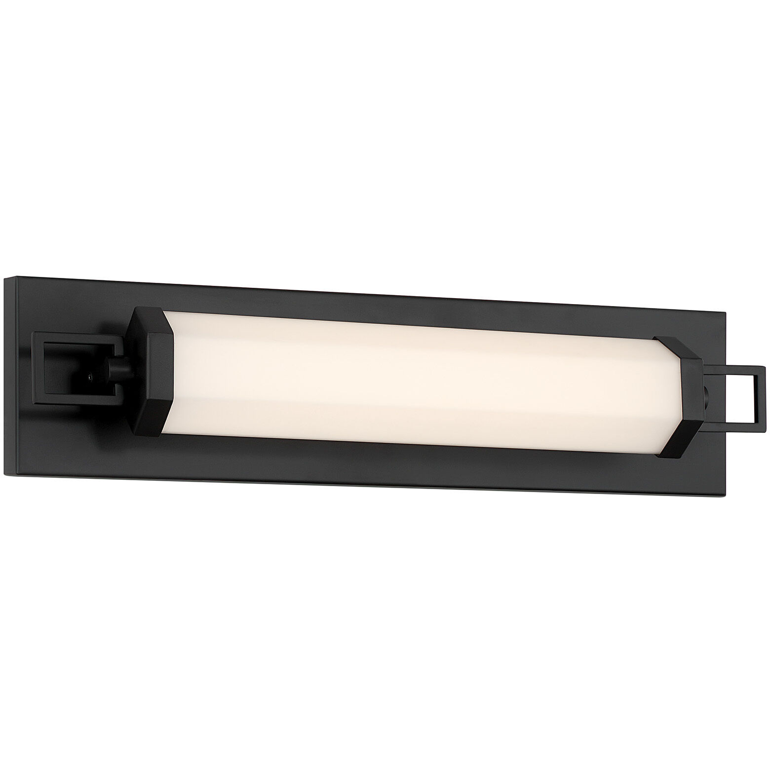 Parker LED 18 inch Black Lustre Bathroom Vanity Light Wall Light