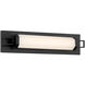 Parker LED 18 inch Black Lustre Bathroom Vanity Light Wall Light