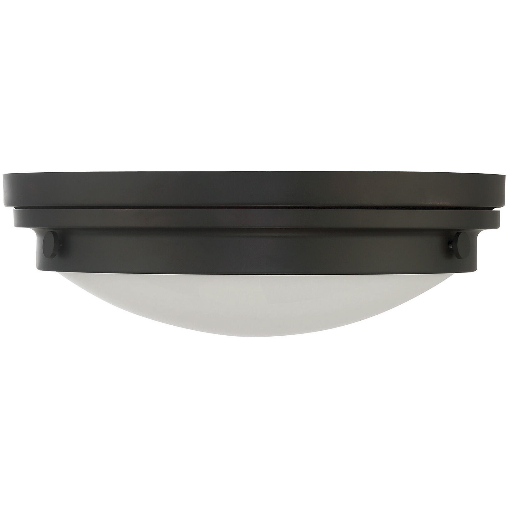 Lucerne 2 Light 13.25 inch English Bronze Flush Mount Ceiling Light, Essentials
