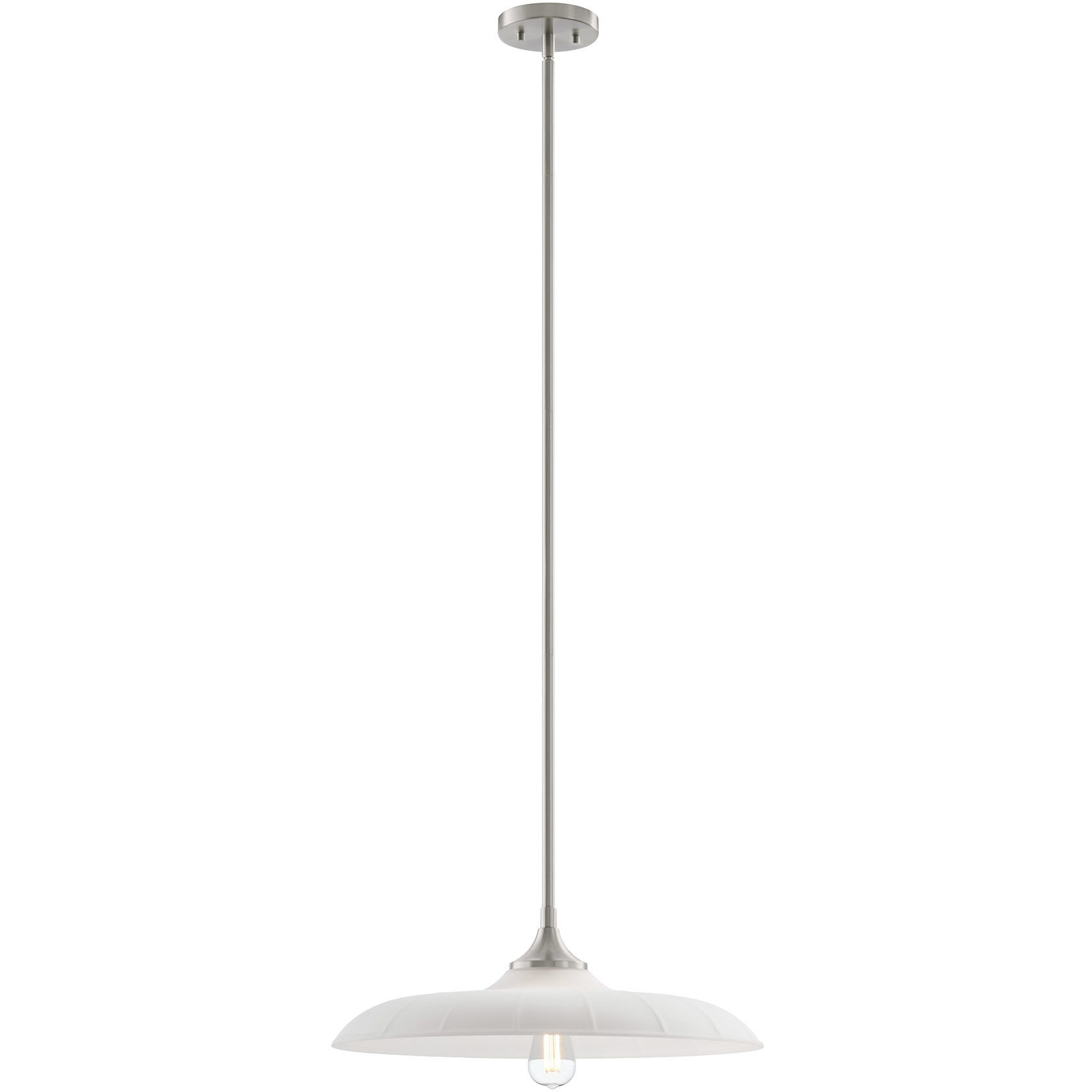 Hadley 1 Light 20 inch Satin Nickel Pendant Ceiling Light