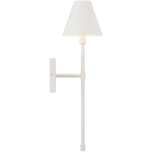 Jefferson 1 Light 5.5 inch Bisque White Wall Sconce Wall Light