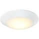Stella 120V LED 5.98 inch White Disc Light, Essentials