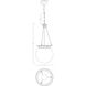 Landon 3 Light 14 inch Oiled Burnished Bronze Pendant Ceiling Light, Orb