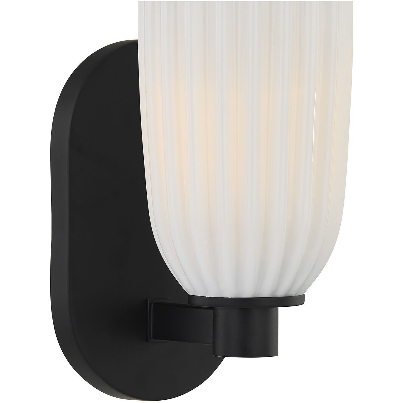 Baldwin 1 Light 4.5 inch Matte Black Wall Sconce Wall Light, Essentials