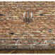 Mallory 2 Light 12.75 inch Fossil Stone Sconce Wall Light