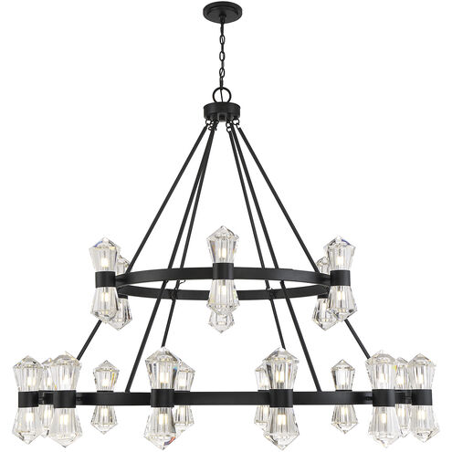 Dryden LED 60 inch Matte Black Chandelier Ceiling Light