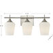 Octave 3 Light 21 inch Satin Nickel Bathroom Vanity Light Wall Light, Essentials