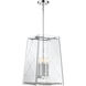 Kole 4 Light 14 inch Polished Chrome Pendant Ceiling Light, Essentials