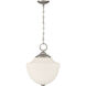 Montrose 1 Light 14 inch Satin Nickel Pendant Ceiling Light