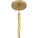 Harding 1 Light 16.5 inch Spun Gold Pendant Ceiling Light