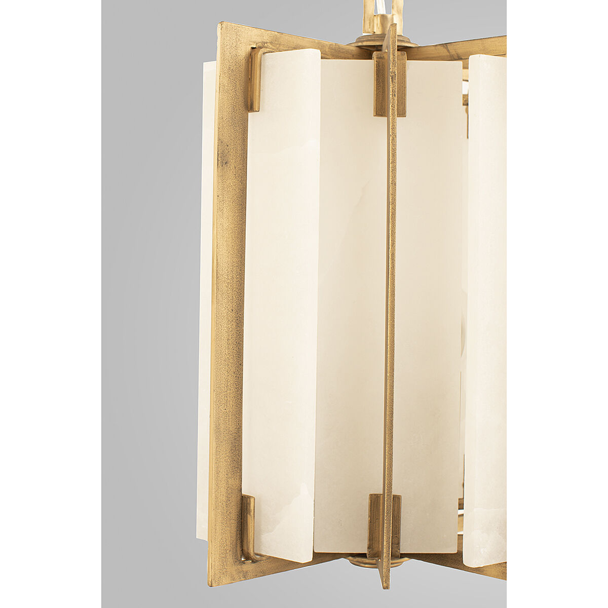 Orleans 4 Light 12 inch Distressed Gold Pendant Ceiling Light