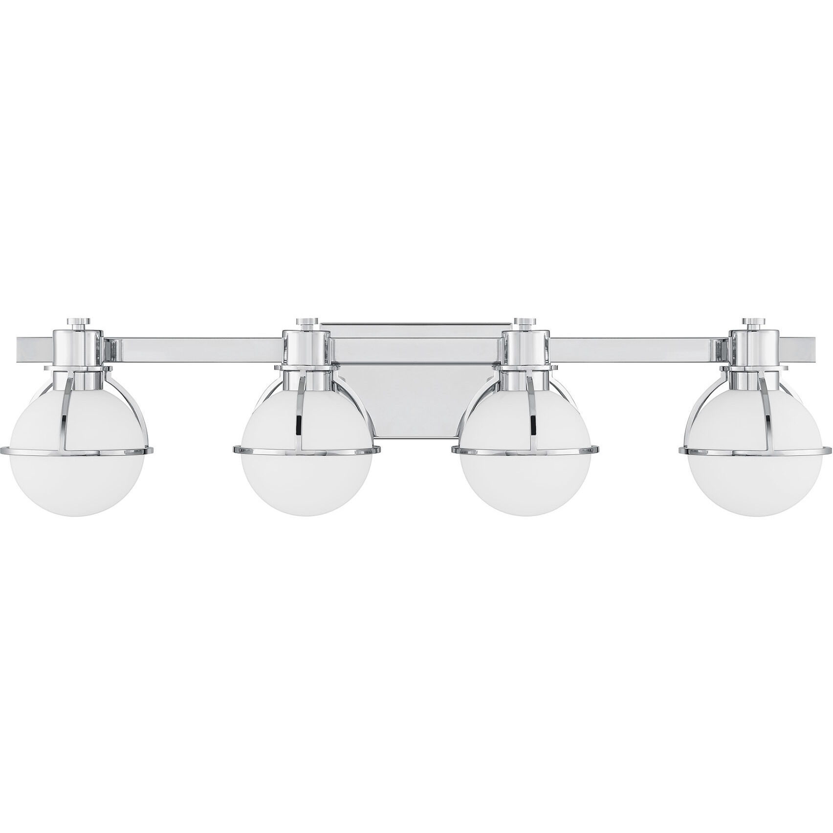 Pierce 4 Light 32 inch Chrome Bathroom Vanity Light Wall Light