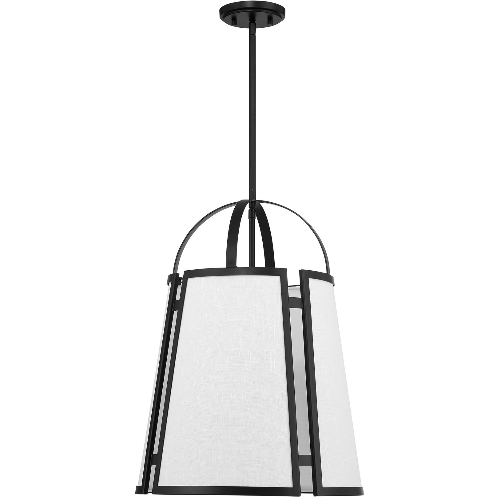 Chartwell 4 Light 16.75 inch Matte Black Pendant Ceiling Light