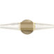 Beaumont LED 18 inch Noble Brass Bathroom Vanity Light Wall Light