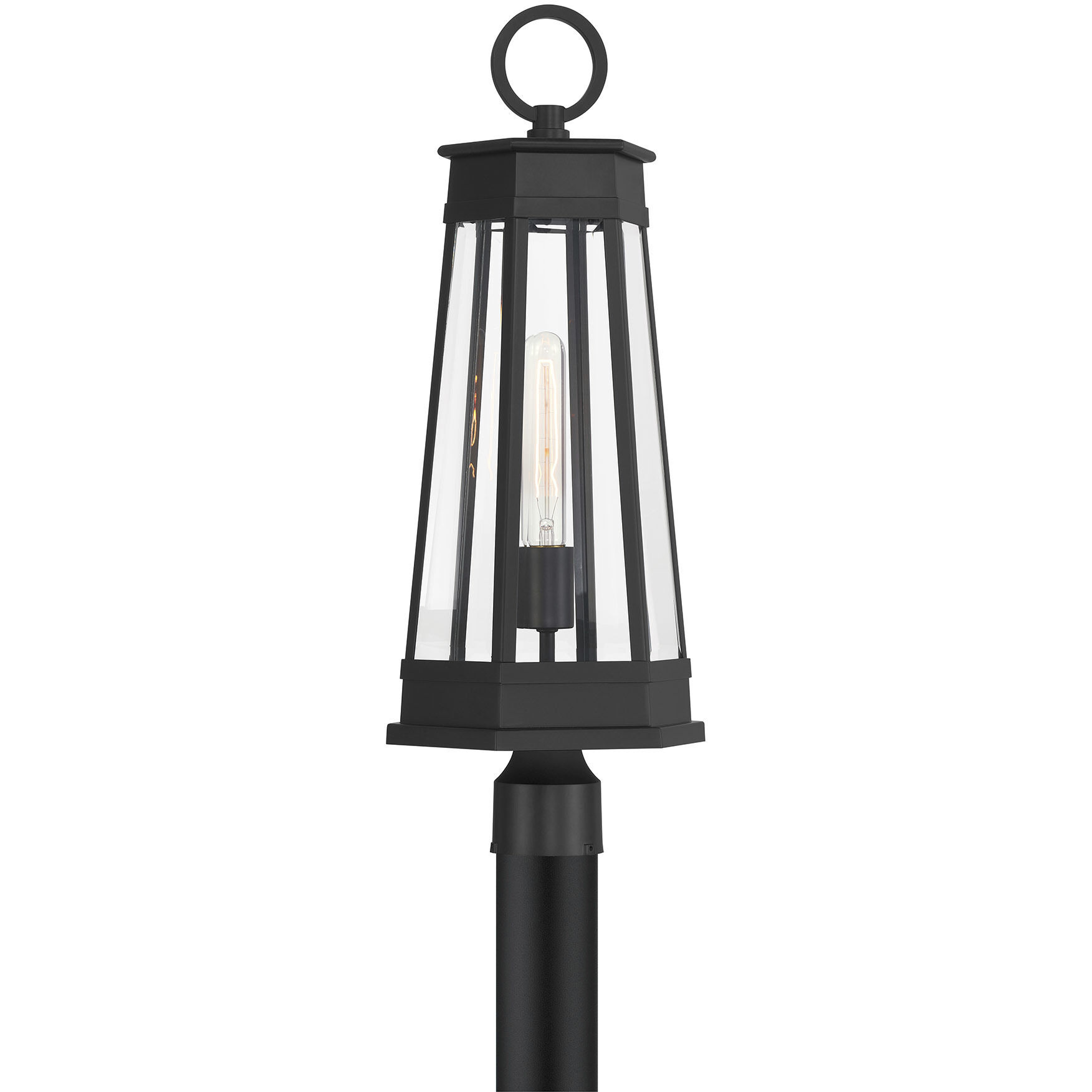 Payne 1 Light 24.5 inch Matte Black Outdoor Post Lantern