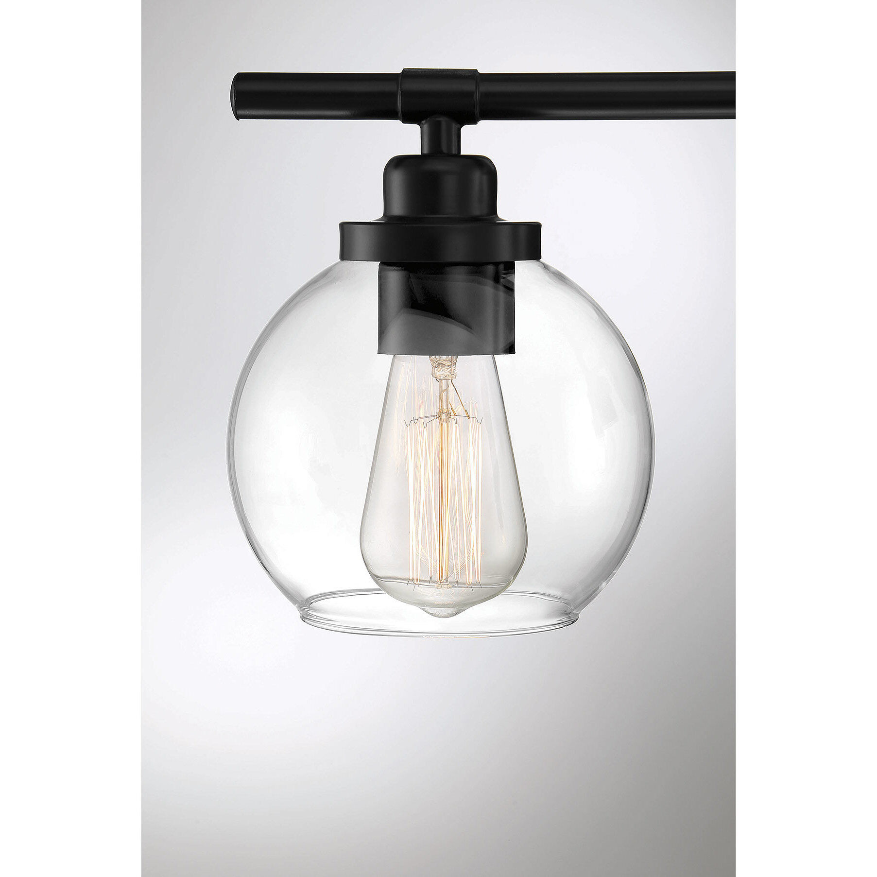 Black vanity light 2 bulb 2025