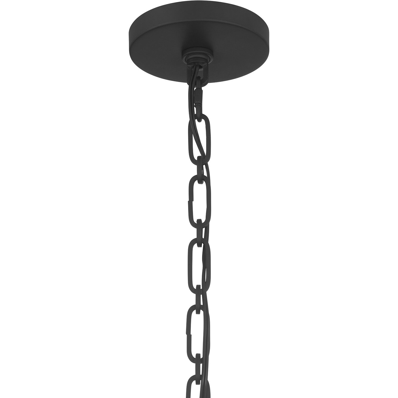 Pierson LED 33 inch Black Cashmere and True Gold Chandelier Ceiling Light