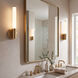 Connor LED 5 inch Brass Vanity Light Wall Light