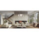 Orleans 6 Light 24.28 inch Black Cashmere Pendant Ceiling Light