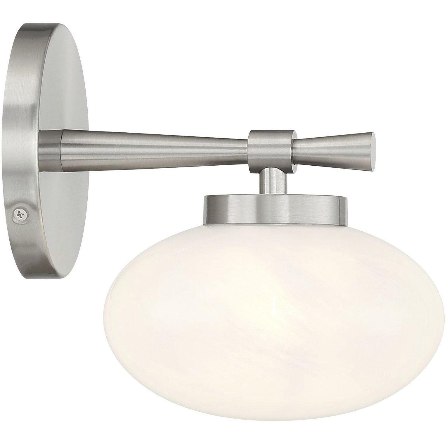 Barrow Wall Sconce Wall Light in Satin Nickel