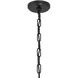 Jacobs 1 Light 5.75 inch Matte Black Outdoor Hanging Lantern