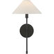 Avon 1 Light 9 inch Black Tourmaline Wall Sconce Wall Light