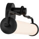 Keller LED 28 inch Black Lustre Bathroom Vanity Light Wall Light