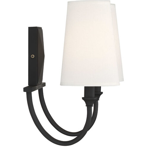 Cameron 2 Light 15 inch Matte Black Bathroom Vanity Light Wall Light, Essentials