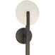Ainslie LED 8 inch Mediterranean Bronze Sconce Wall Light
