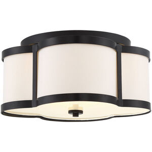 Lacey 3 Light 16 inch Classic Bronze Semi-Flush Ceiling Light, Essentials