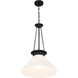 Myers 1 Light 18 inch Matte Black Pendant Ceiling Light