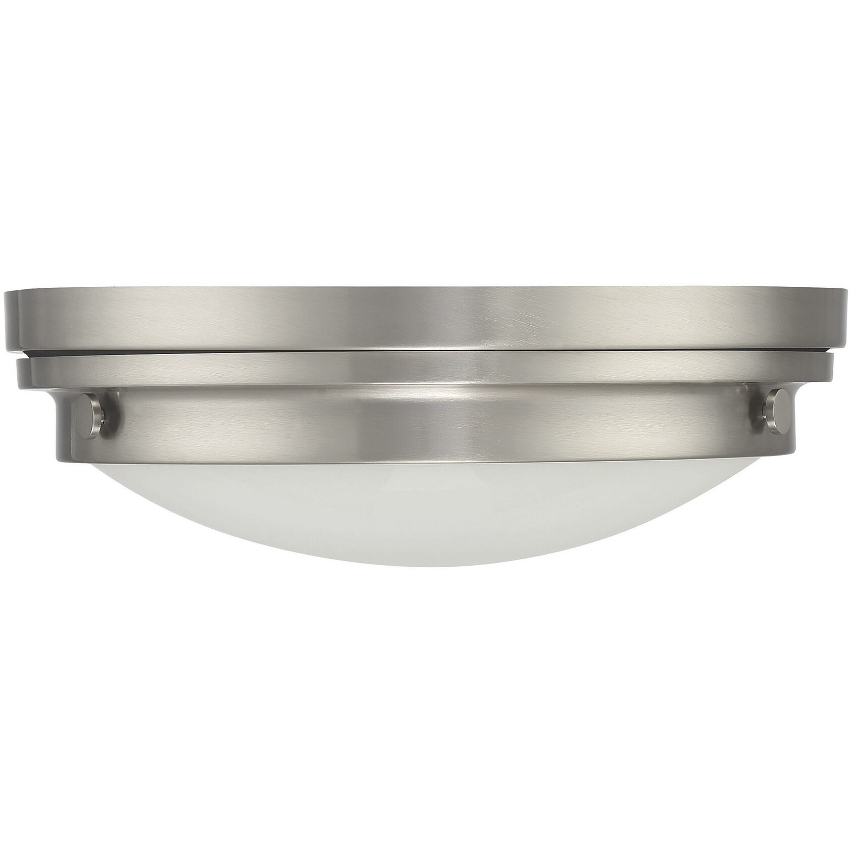 Lucerne 3 Light 15 inch Satin Nickel Flush Mount Ceiling Light, Essentials