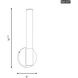 Connor LED 5 inch Brass Vanity Light Wall Light