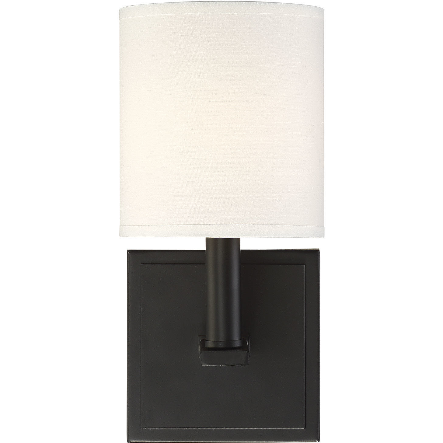 Waverly 1 Light 5 inch Matte Black Wall Sconce Wall Light, Essentials