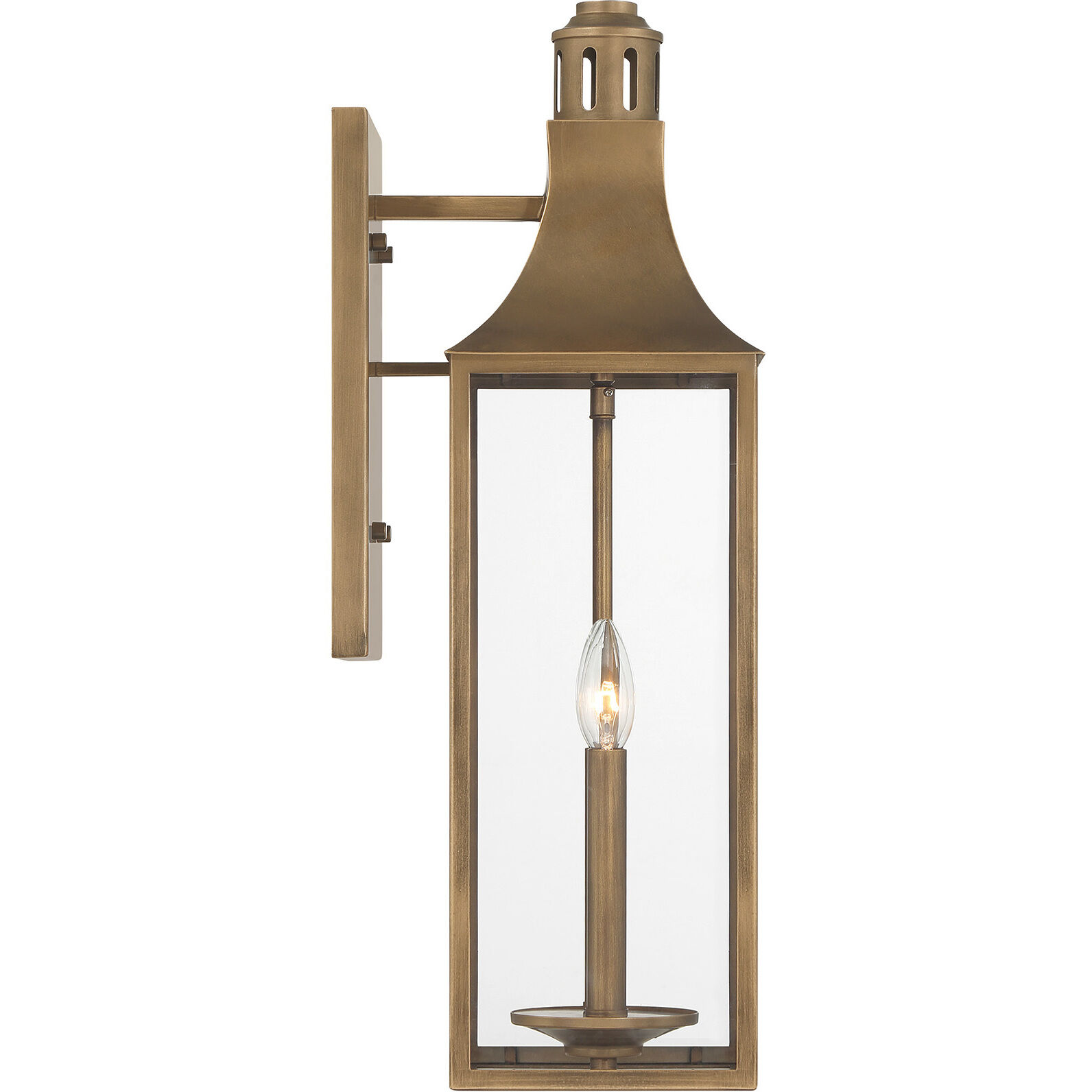 Lancaster 2 Light 23.5 inch Atlas Bronze Outdoor Wall Lantern
