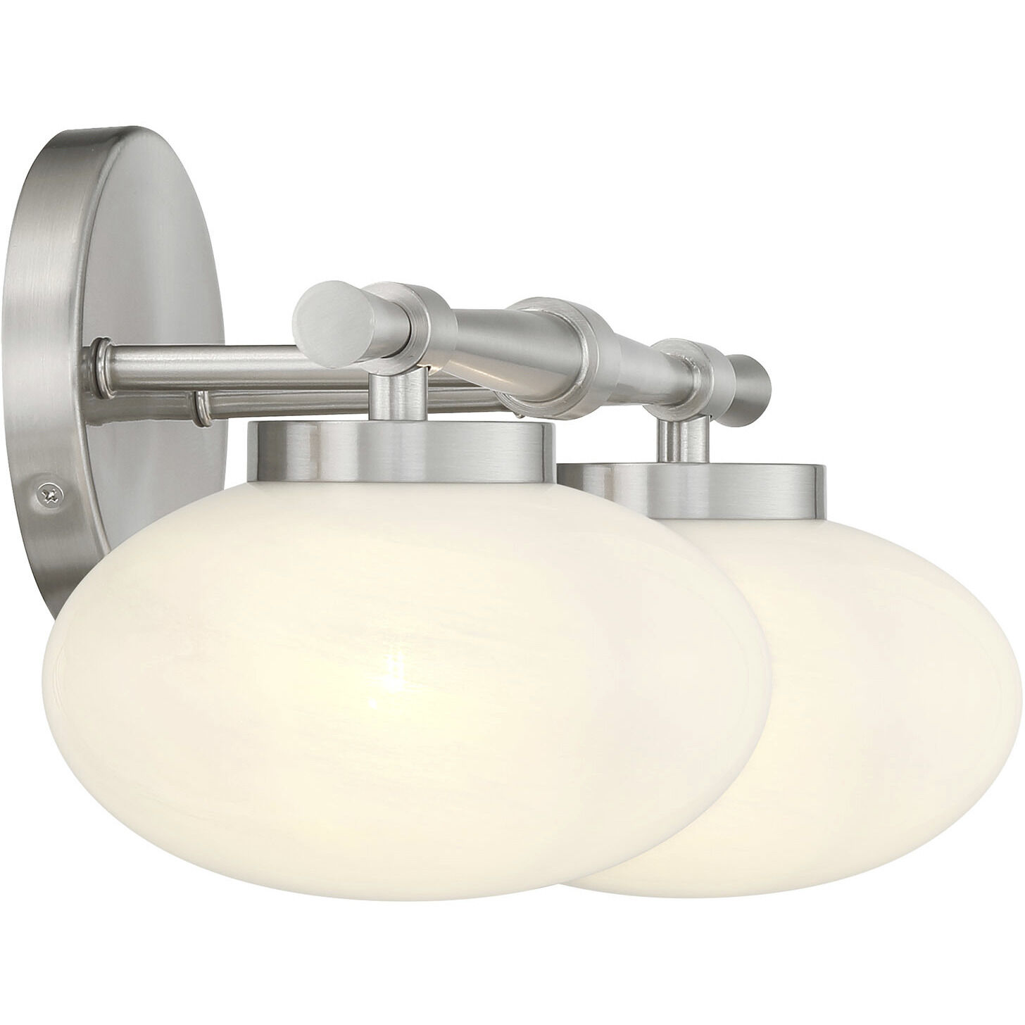 Barrow 2 Light 17 inch Satin Nickel Bathroom Vanity Light Wall Light