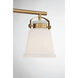 Kaden 3 Light 26 inch Warm Brass Vanity Light Wall Light, Essentials