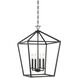 Townsend 4 Light 17 inch Classic Bronze Pendant Ceiling Light, Essentials