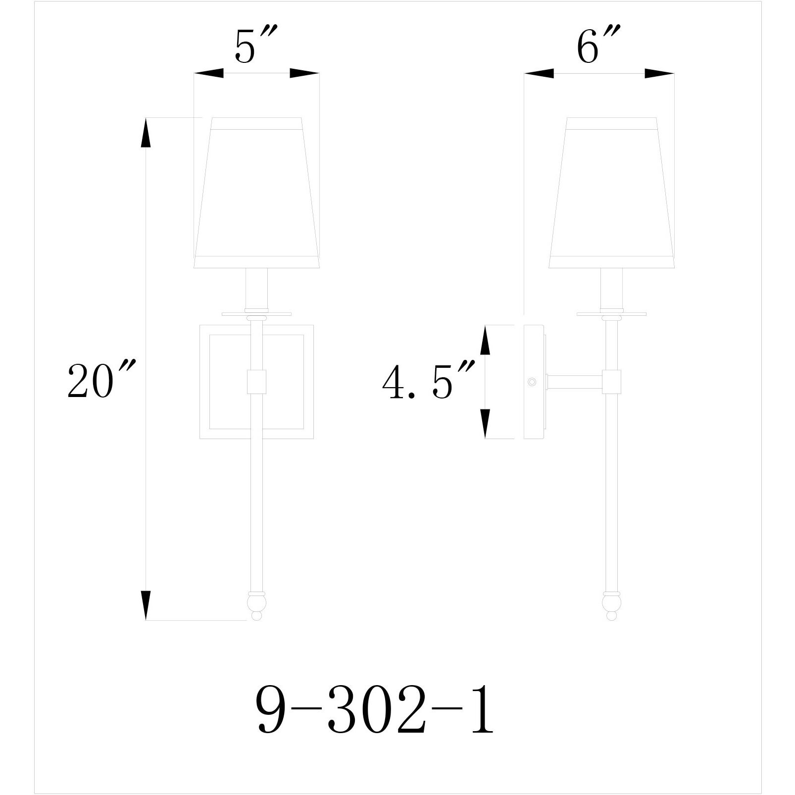 Monroe 1 Light 5 inch Warm Brass Wall Sconce Wall Light, Essentials