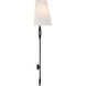 Roxbury 2 Light 9.5 inch Matte Black Wall Sconce Wall Light