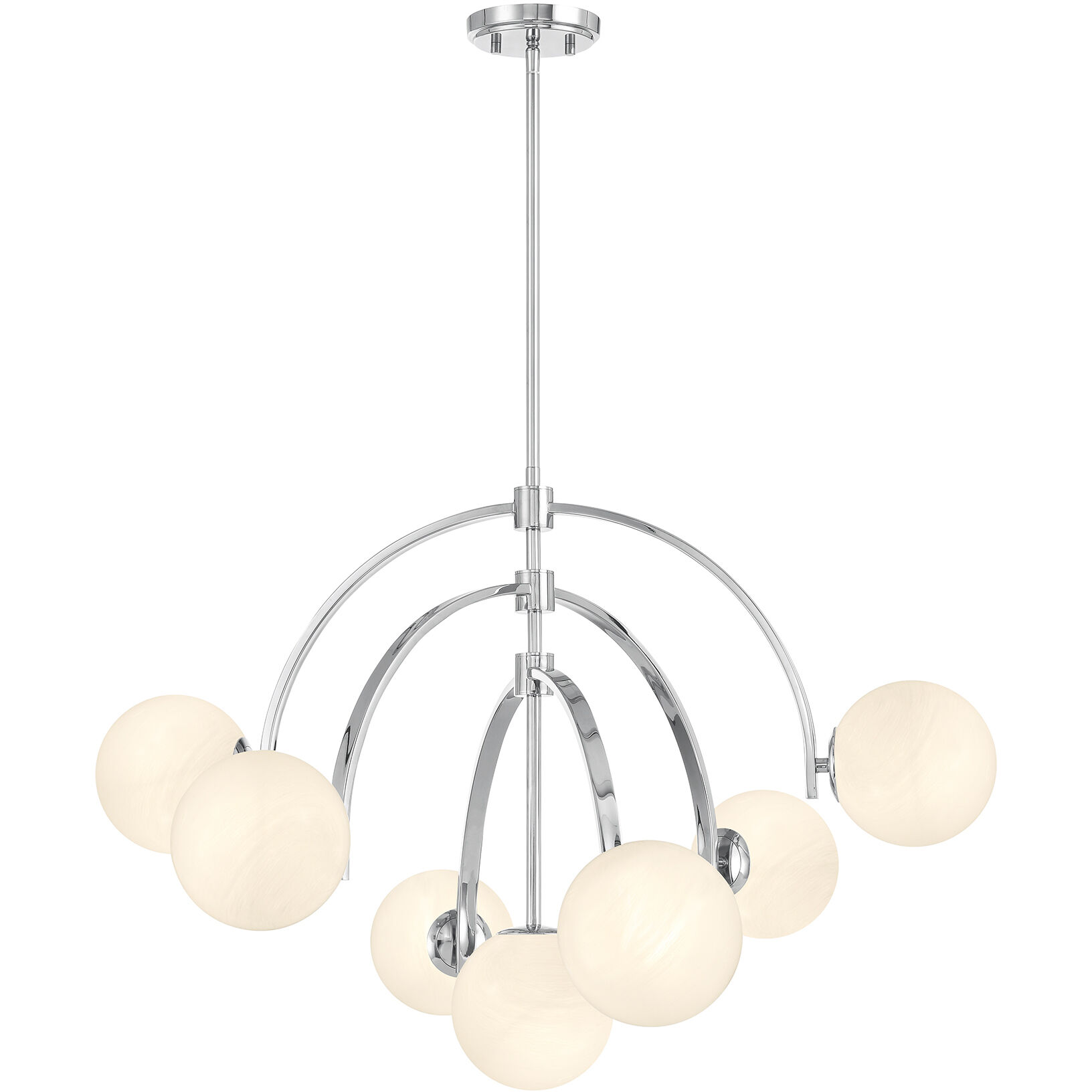 Chrome ceiling chandelier 2025