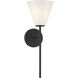 Blair Wall Sconce Wall Light in Matte Black