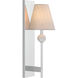 Travis 1 Light 7.5 inch Polished Chrome Wall Sconce Wall Light