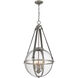 Bozeman 4 Light 18 inch Antique Nickel Pendant Ceiling Light