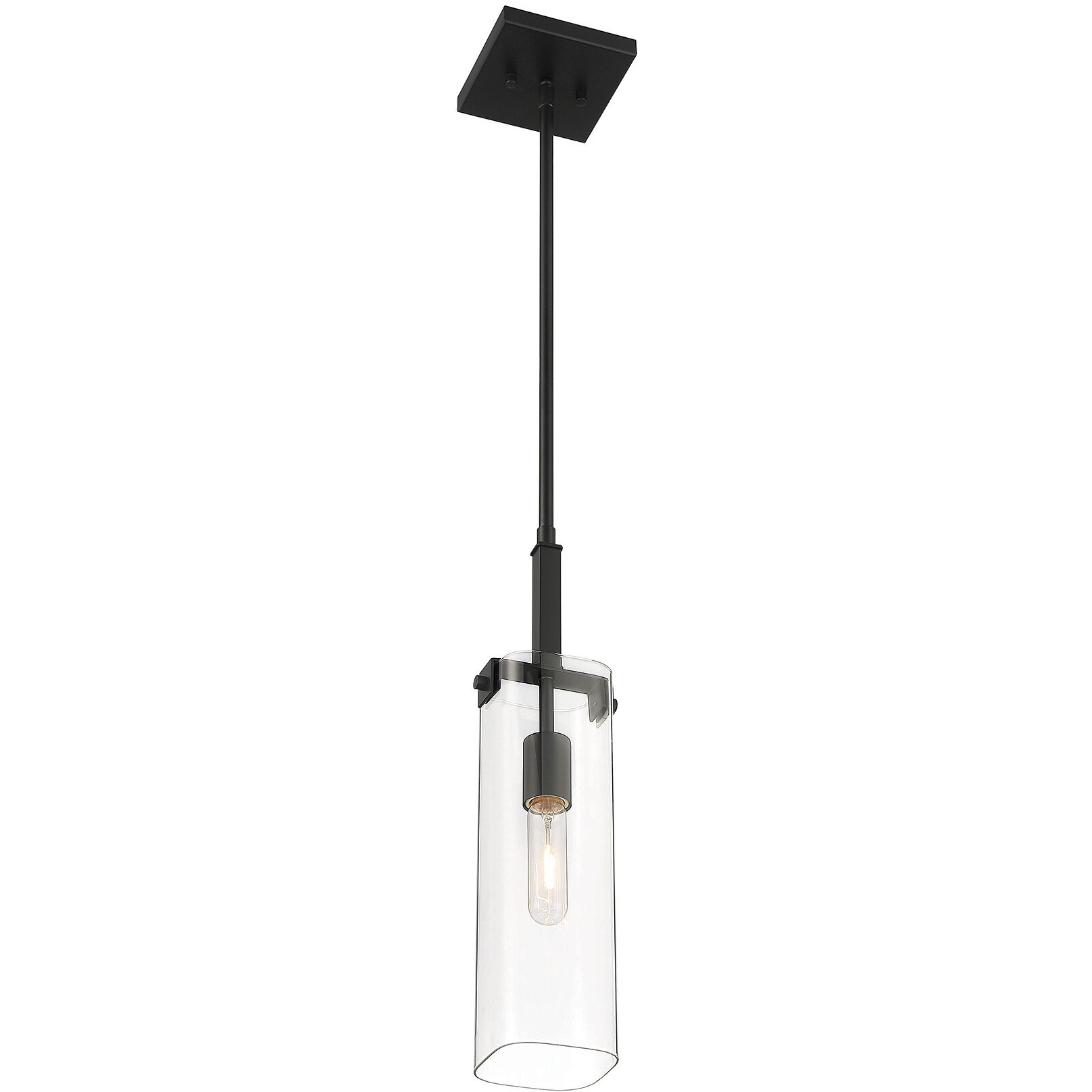Winfield 1 Light 5.13 inch Matte Black Mini-Pendant Ceiling Light, Essentials