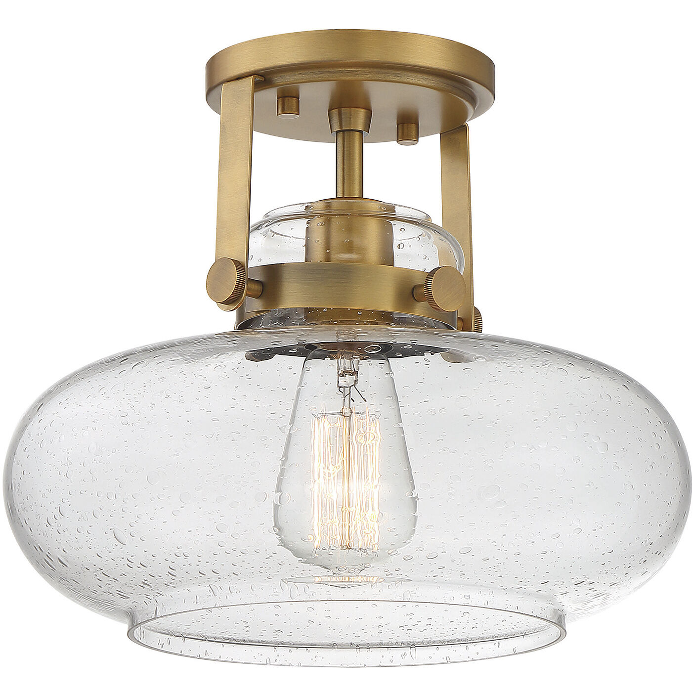 Traditional Semi-Flush Ceiling Light