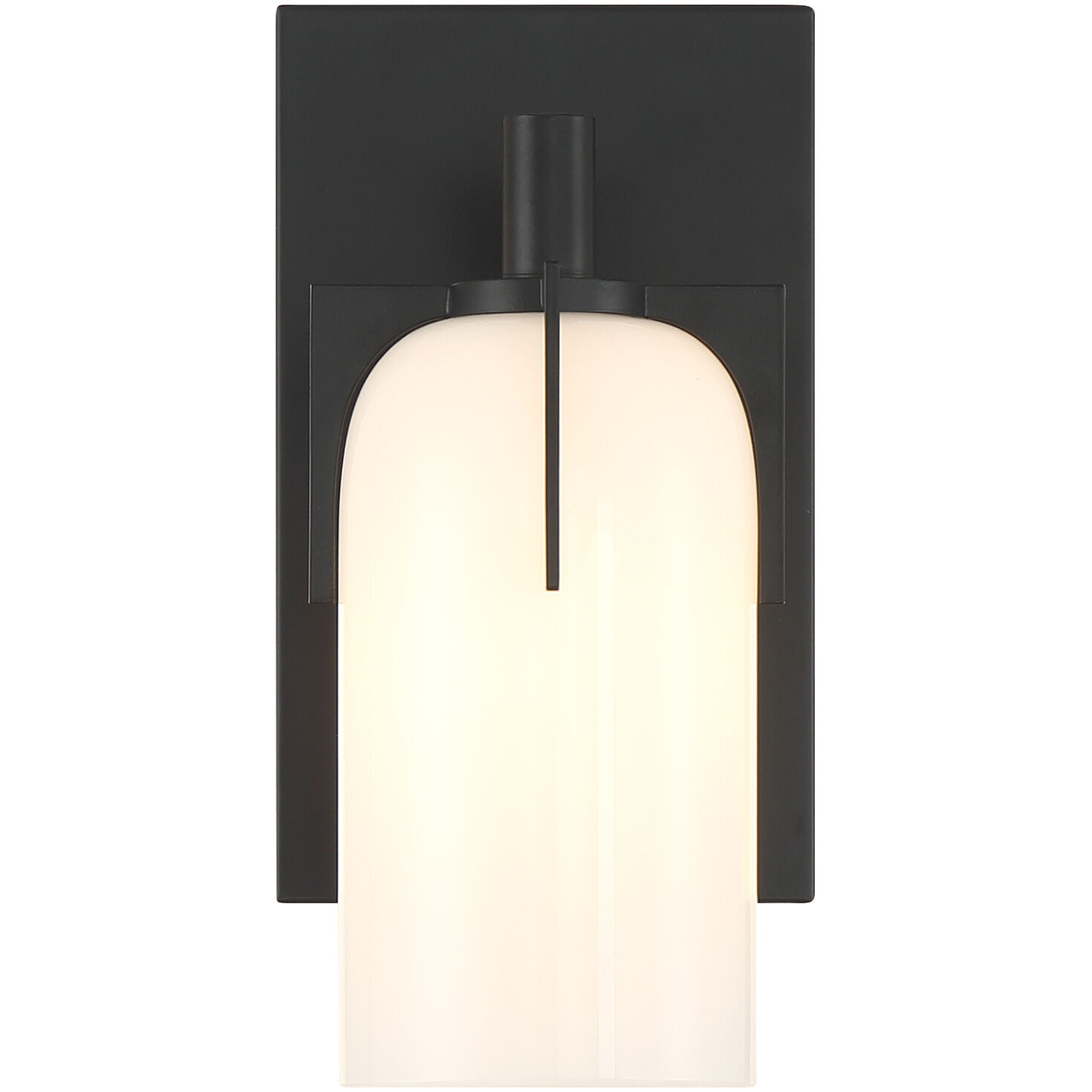 Caldwell 1 Light 4.75 inch Black Bathroom Vanity Light Wall Light